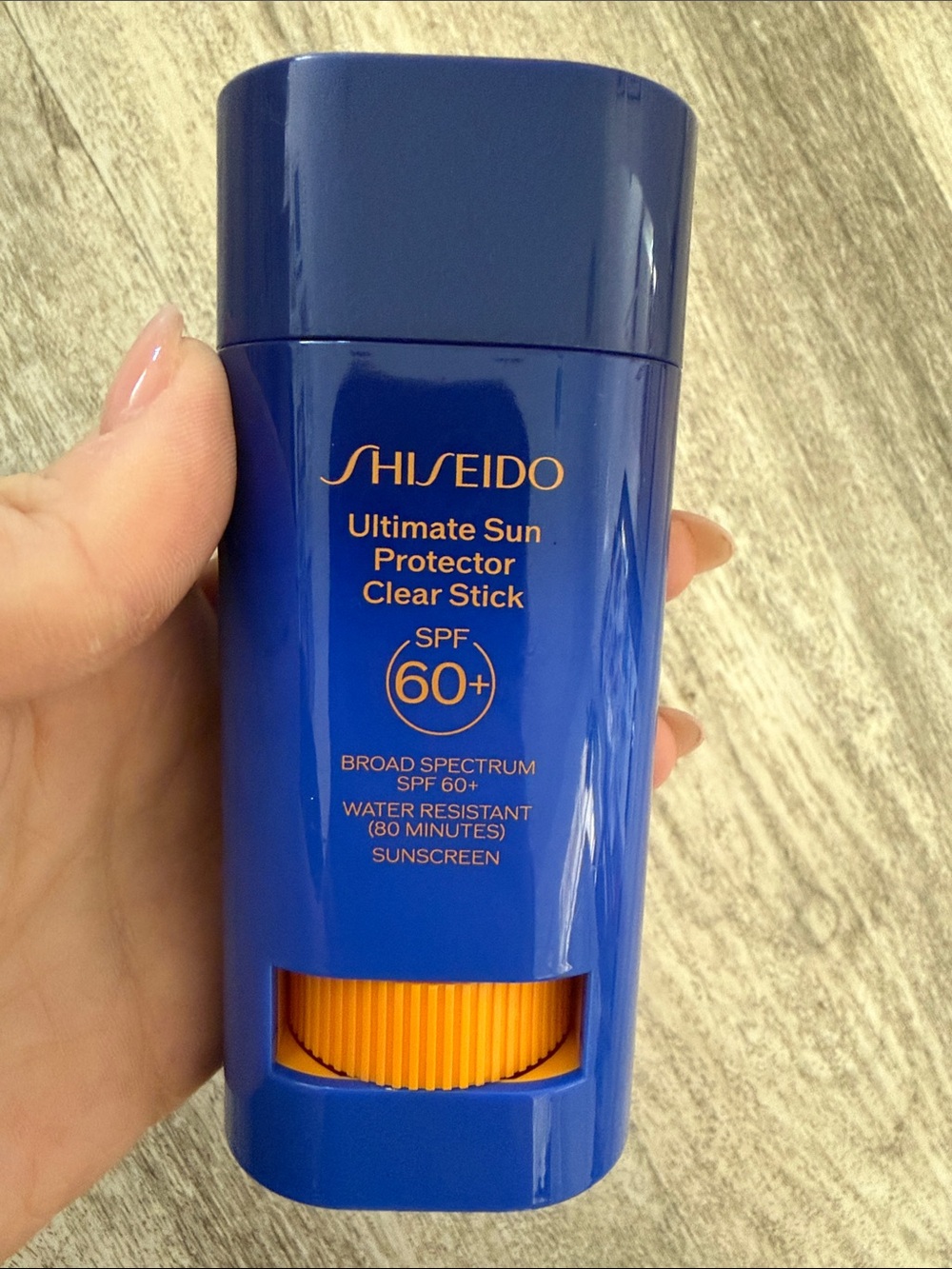 Shiseido Blue SPF 60+ Ultimate Sun Protector Clear Stick